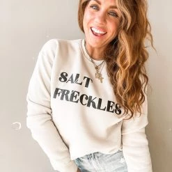 Clothing Salt And Freckles Crew Neck Sweatshirt
