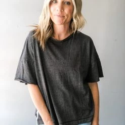 Clothing Project Social T Ari Grinded Tunic Tee