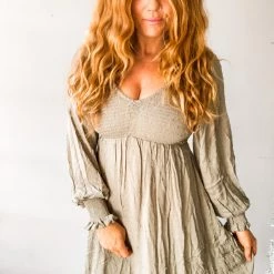 In Loom The Isabella Midi Dress Clothing