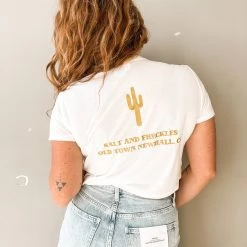 Salt And Freckles Go Freck Yourself Crop Clothing