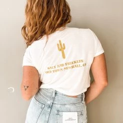 Salt And Freckles Go Freck Yourself Crop Clothing