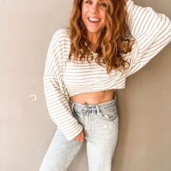 Project Social T Ariela Striped Long Sleeve