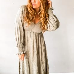 In Loom The Isabella Midi Dress Clothing