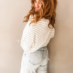 Project Social T Ariela Striped Long Sleeve