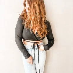 Audrey 3+1 Ballerina Wrap Long Sleeve 8 Audrey 3+1 Ballerina Wrap Long Sleeve