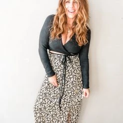 Miss Sparkling Swing My Way Midi Skirt Clothing