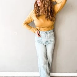 Trend Notes Press Rewind Wide Leg Jean