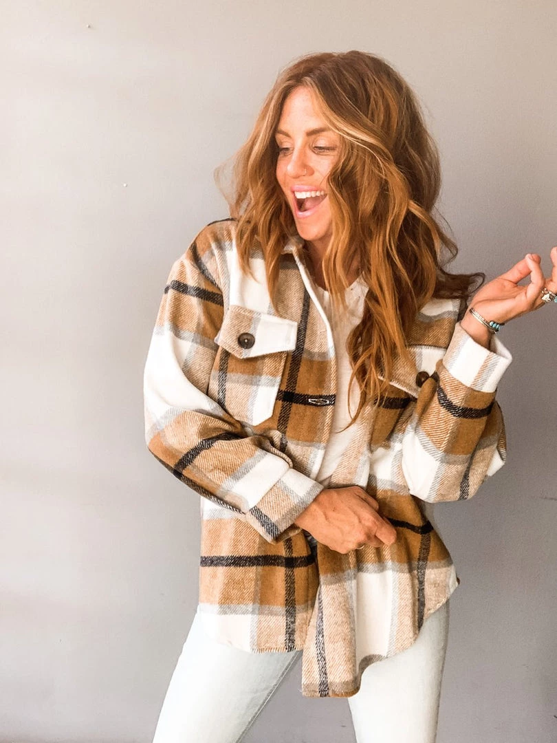 Trend Notes Plaid You Came Oversized Jacket Clothing 3 Trend Notes Plaid You Came Oversized Jacket Clothing