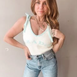 Miss Sparkling Take Me To Paradise Tank