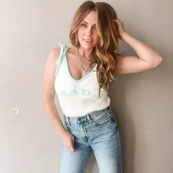 Miss Sparkling Take Me To Paradise Tank