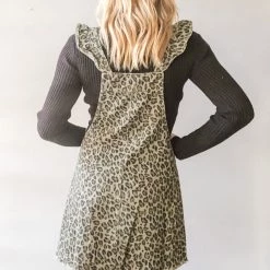 Very J Clothing Amur Ruffle Skirt Overall