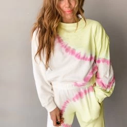 Z Supply Sunburst Tie Dye Sweatshirt Clothing