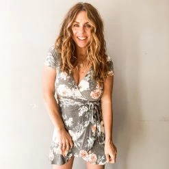 Salt And Freckles Very Terry Floral Wrap Dress Clothing