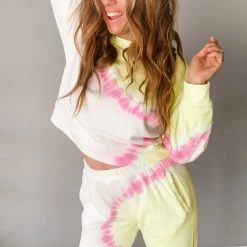 Z Supply Sunburst Tie Dye Sweatshirt Clothing