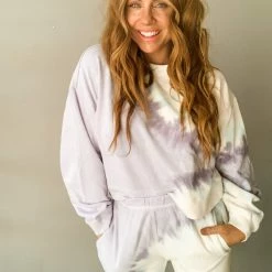 Z Supply Sunburst Tie Dye Sweatshirt Clothing