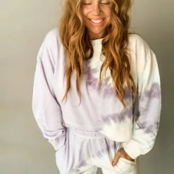 Z Supply Sunburst Tie Dye Sweatshirt Clothing