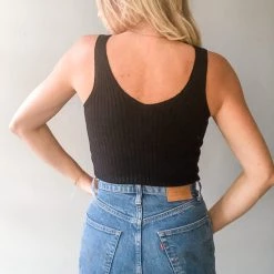 Audrey 3+1 Manhattan Ribbed Tank