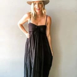 Love Stitch Set The Tone Maxi Dress