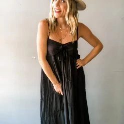 Love Stitch Set The Tone Maxi Dress