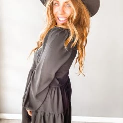 Pinch Clothing Noire Tunic Dress