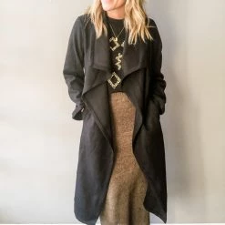 Hem & Thread Making Moves Trench Coat Clothing