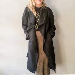 Hem & Thread Making Moves Trench Coat Clothing