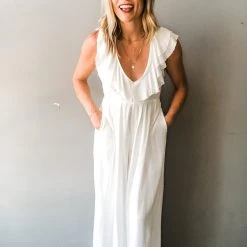 Trend Notes Making Moves Ruffle Jumpsuit 12 Trend Notes Making Moves Ruffle Jumpsuit