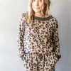 Hem & Thread Leopard Print Pullover