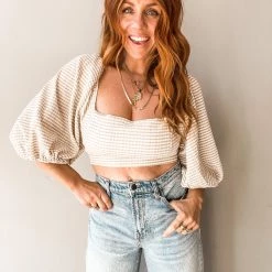 Lush Hearts Content Open Back Top