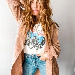 Listicle Roasting Marshmallows Cardigan Clothing