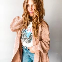 Listicle Roasting Marshmallows Cardigan Clothing