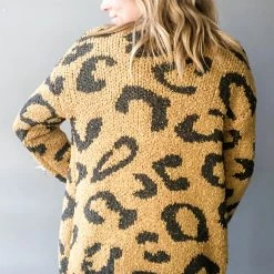 Hem & Thread Leopard Cardigan Clothing