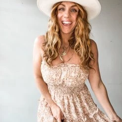 Pinch Clothing Forever Floral Midi Dress