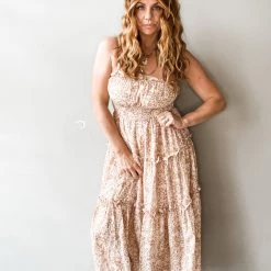 Pinch Clothing Forever Floral Midi Dress