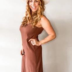 Chaser Brand Chaser Low Back Maxi Dress Clothing