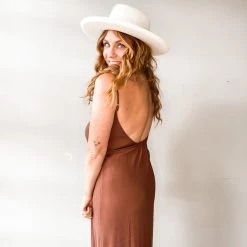 Chaser Brand Chaser Low Back Maxi Dress Clothing