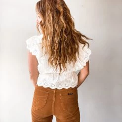 Pinch Vaughn Ruffle Top