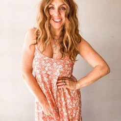 Audrey 3+1 The Essentials Floral Midi Dress Clothing 11 Audrey 3+1 The Essentials Floral Midi Dress Clothing