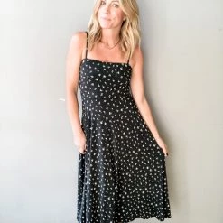 Audrey 3+1 Clothing Keep It Going Midi Dress