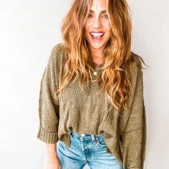 In Loom Clothing Coffee Talk Sweater