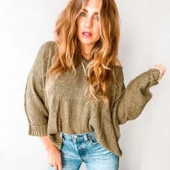 In Loom Clothing Coffee Talk Sweater