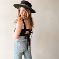 Lush Clothing Mariah Crop Knit Tank