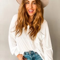 In Loom Clothing Brunch In Bed Pocket Tee