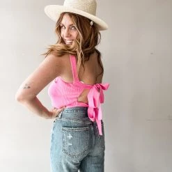 Lush Clothing Mariah Crop Knit Tank