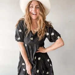 In Loom Wishing On Daisies Mini Dress Clothing