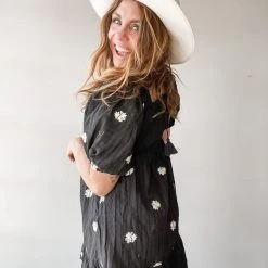 In Loom Wishing On Daisies Mini Dress Clothing