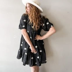 In Loom Wishing On Daisies Mini Dress Clothing