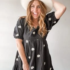 In Loom Wishing On Daisies Mini Dress Clothing