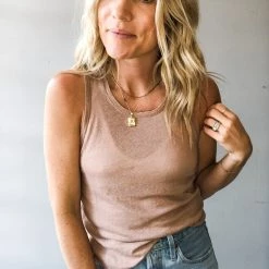 Love Stitch Sky Tank Clothing