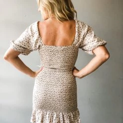 Audrey 3+1 All About The Smocked Mini Dress